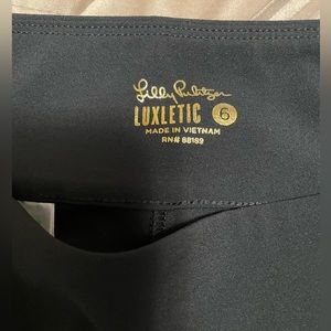 lily pulitzer black luxletic pants